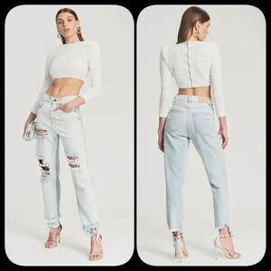 Retrofete Maggie Jeans Size 30 Blue NWT
